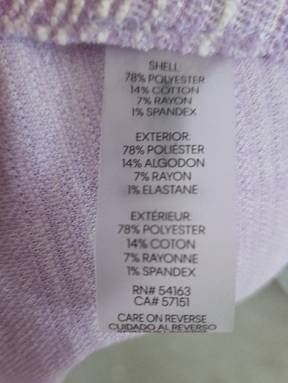 Calvin Klein Boucle Fit And Flare Dress - Picture 7 of 7